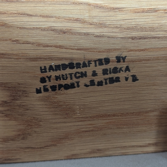 Handmade Vintage Wood Toy Log Truck Made in Vermont - Picture 5 of 7